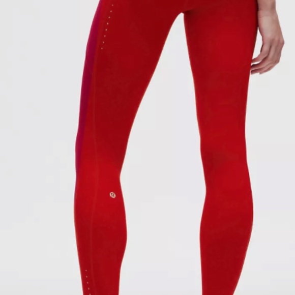 Lululemon High Rise Leggings 5 Pocket - Picture 2 of 3